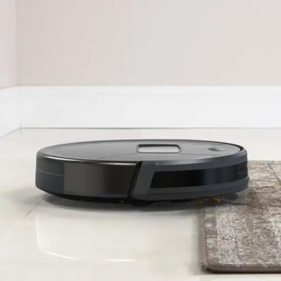 bObsweep PetHair Vision Wi-Fi Connected Robot Vacuum Cleaner - Space Gray image {6}