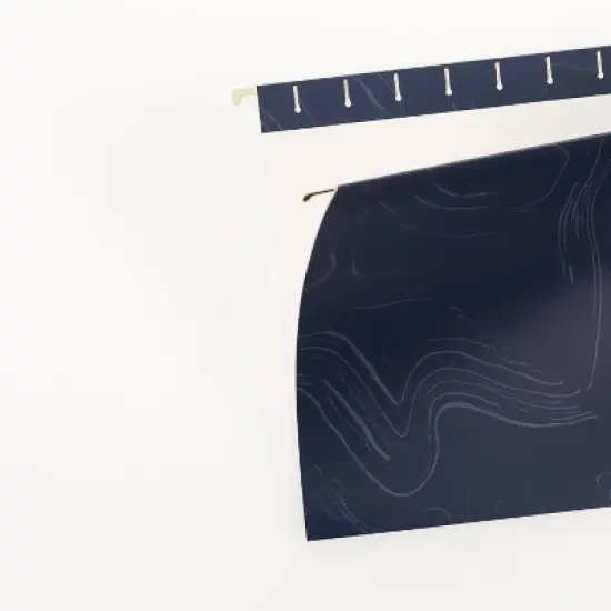 U Brands 6ct Hanging File Folders Natural Contours image {3}