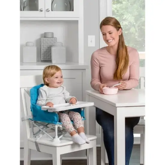 Regalo My Chair Portable Booster Car Seat - Aqua image {1}