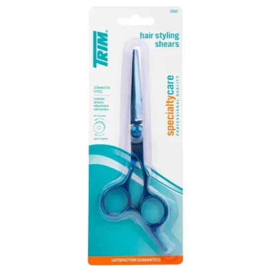 Trim Hair Styling Shears - Blue image {3}