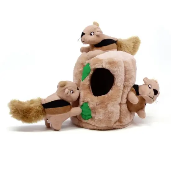 Outward Hound Hide-A-Squirrel Puzzle Plush Dog Toy image {8}