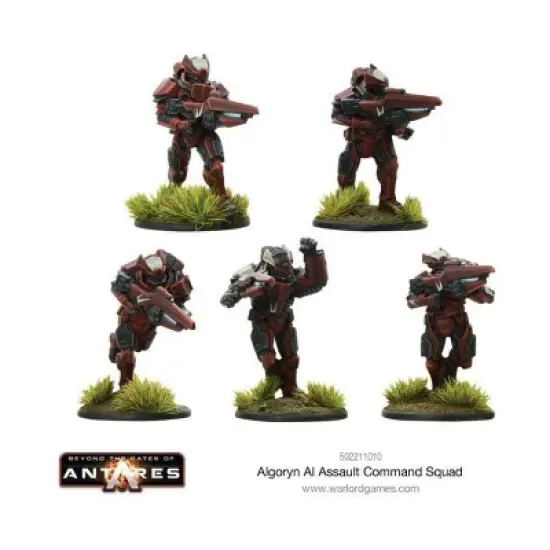 Algoryn Assault Command Squad Miniatures Box Set image {1}