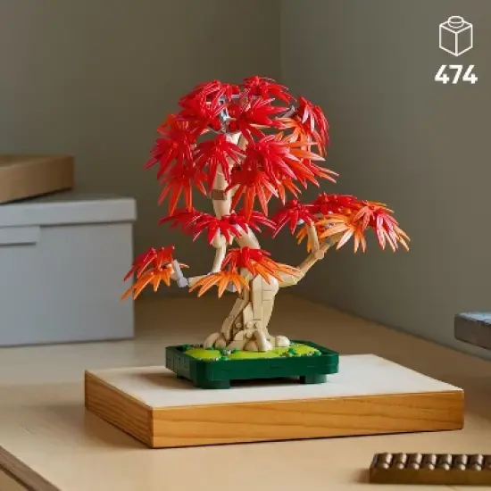 LEGO Botanicals Japanese Red Maple Bonsai Tree 10348 image {6}