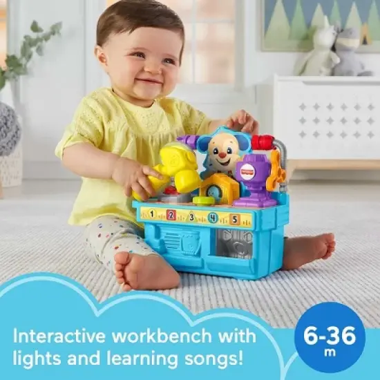 Fisher-Price Busy Learning Tool Bench,Multicolor image {3}