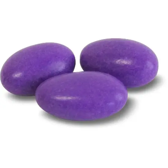 Purple Jordan Almonds by Its Delish, Sugared Almond Nut with Sweet Hard Candy Coating image {4}