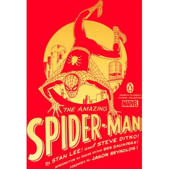 The Amazing Spider-Man - (Penguin Classics Marvel Collection) by  Stan Lee & Steve Ditko (Hardcover) image {1}