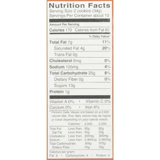 Dare Maple Leaf Creme Cookies Made with Real Maple Syrup 12.3 Oz image {1}