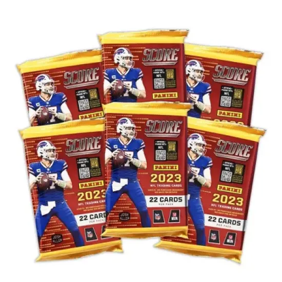 2023 Panini NFL Score Football Trading Card Blaster Box image {2}