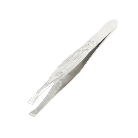 Unique Bargains Cosmetic Tool Plucker Eyebrow Tweezers 3.5 Inch Length Silver Tone image {6}