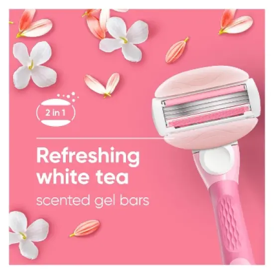 Venus Comfortglide White Tea Women's Razor Blade Refills - 6ct image {5}