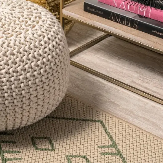 Boho Moroccan Indoor/Outdoor Area Rug  - JONATHAN Y image {3}