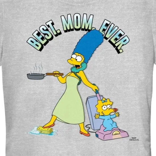Junior's The Simpsons Marge Best. Mom. Ever. T-Shirt image {1}