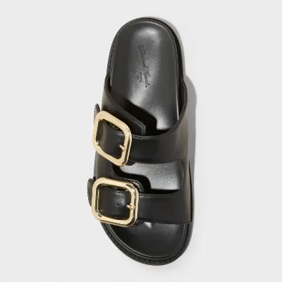Women's Collin Double Buckle Footbed Sandals - Universal Thread&trade; image {2}
