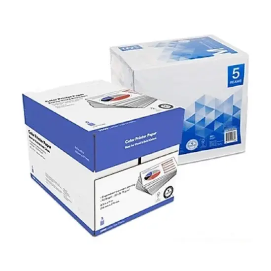 MyOfficeInnovations 8.5x11 Color Printer Paper 20 lbs. 96 Brightness 1147484 image {2}