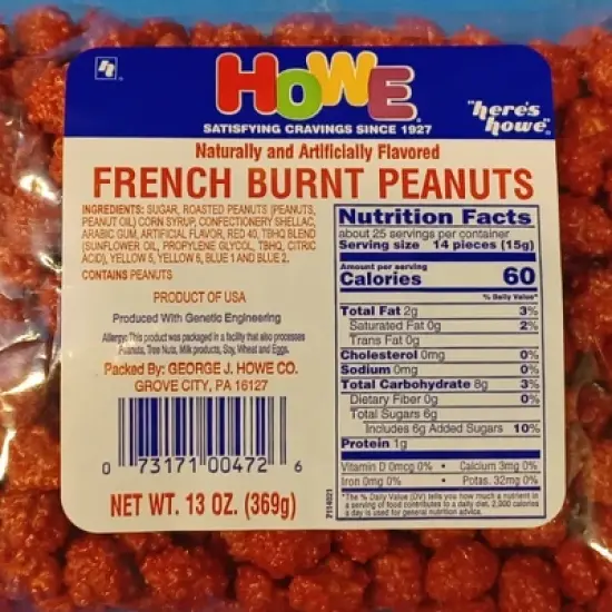 Howe French Burnt Peanuts 13oz image {3}
