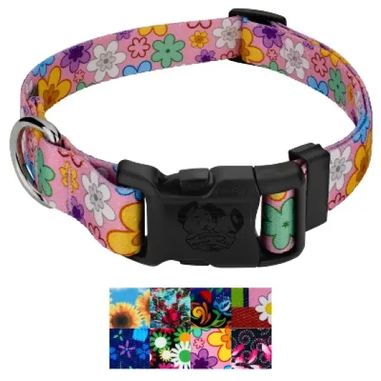 Country Brook Petz Deluxe Dog Collar - Floral Collection image {5}