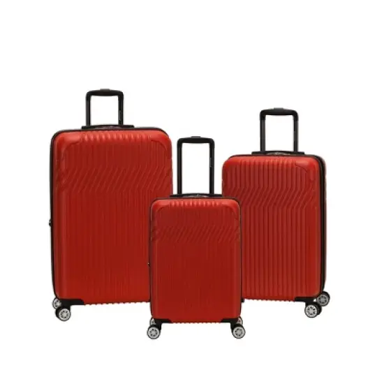 Rockland Pista 3pc Hardside ABS Non-Expandable Luggage Set image {9}