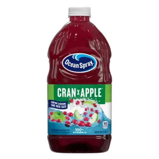 Ocean Spray Cran-Apple Juice - 64 fl oz Bottle image {1}