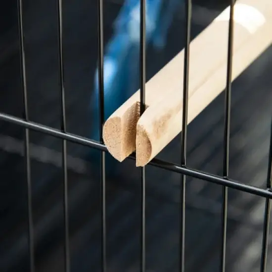 Resenkos Bird Cage, Bird Cages Habitat,Large Bird Cage for Wingspan, Bird Aviary Indoor with Multi-Door Design, Green image {6}