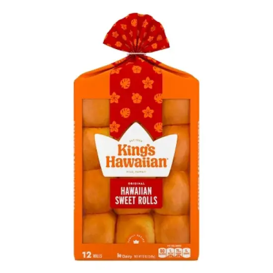 King's Hawaiian Original Hawaiian Sweet Rolls - 12oz/12ct image {5}