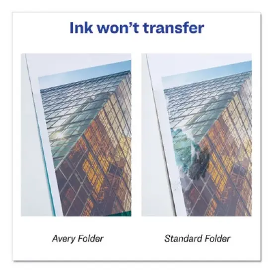 Avery Heavy-Duty Plastic Sleeves - Letter Size - Clear - Case of 12 image {5}