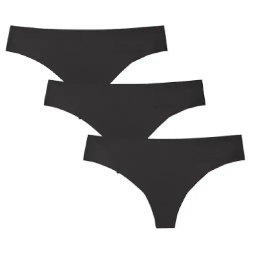Adore Me Women's Annie Invisible Pack Thong Panty image {1}