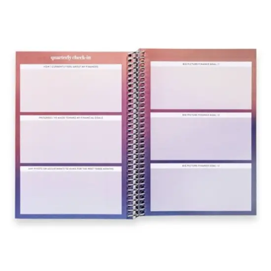 erin condren Budget Journal Classic Striped/Every Little Bit Counts image {5}