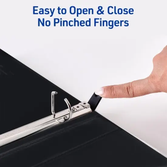Avery Heavy-Duty Binders, 1" Slant Rings, White (6-Pack of 79799) image {2}