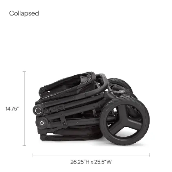 Munchkin Ultra-lite Stroller Wagon - Black image {3}