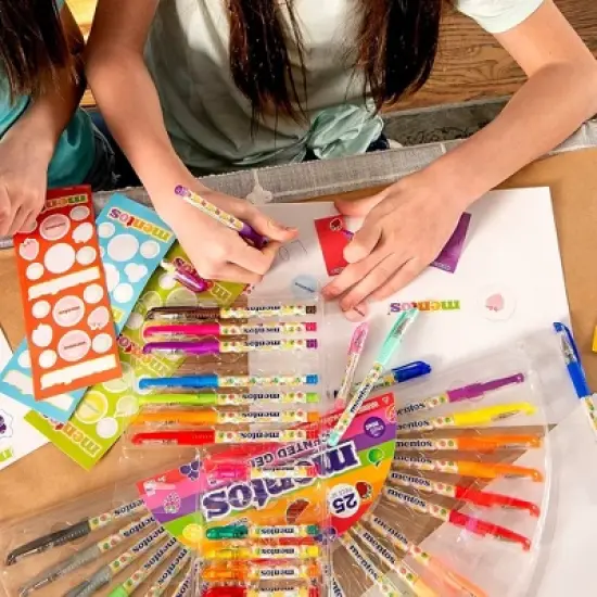 Mentos 25 count Scented Gel Pens image {1}