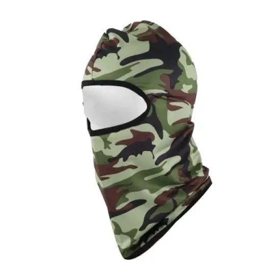 Unique Bargains Ice Silk Camouflage Balaclava Face Mask 1 Pc image {6}