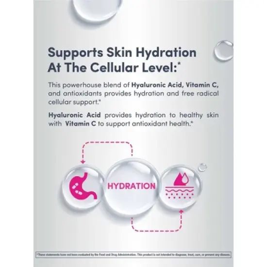 NeoCell Hyaluronic Acid Dietary Supplement Liquid - Berry - 16 fl oz image {6}