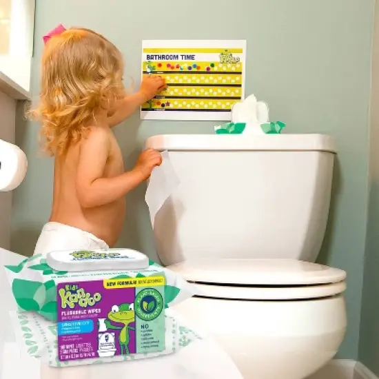 Kandoo Flushable Wipes with Flip Top (Select Count) image {6}