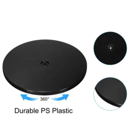 Unique Bargains High-Strength Plastic 360-Degree Durable Anti-Slip Rotating Swivel Stand with Steel Ball Bearings image {3}
