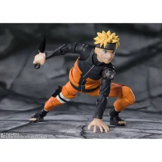 S.H.Figuarts Naruto Uzumaki -The Jinchuuriki Entrusted with Hope Naruto - Shippuden Bandai Spirits Figure image {2}