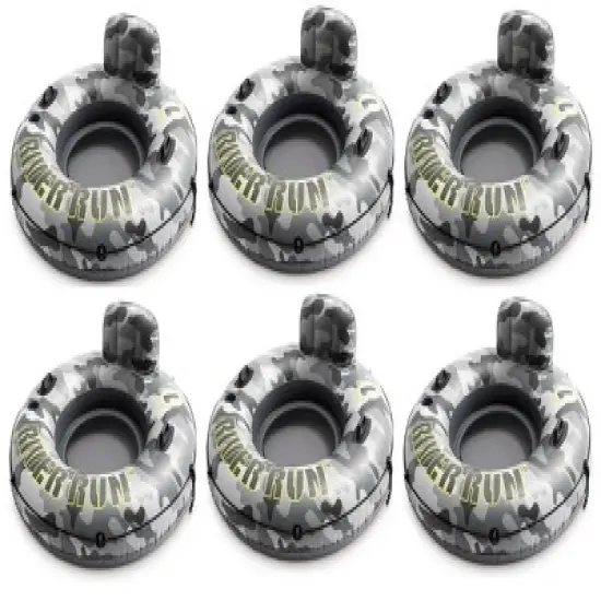 Intex Camo River Run 53-Inch Inflatable Tube - 6 Pack image {1}