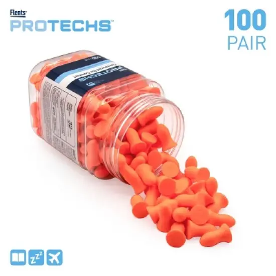 Flents PROTECHS Contoured for Comfort Ear Plugs image {13}