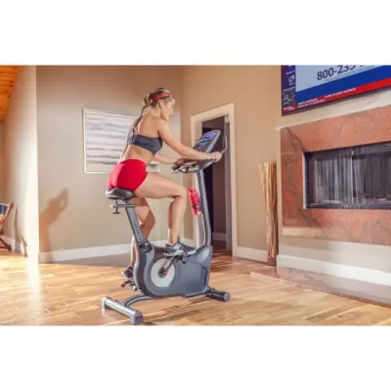 Schwinn 170 Upright Exercise Bike - Silver image {12}