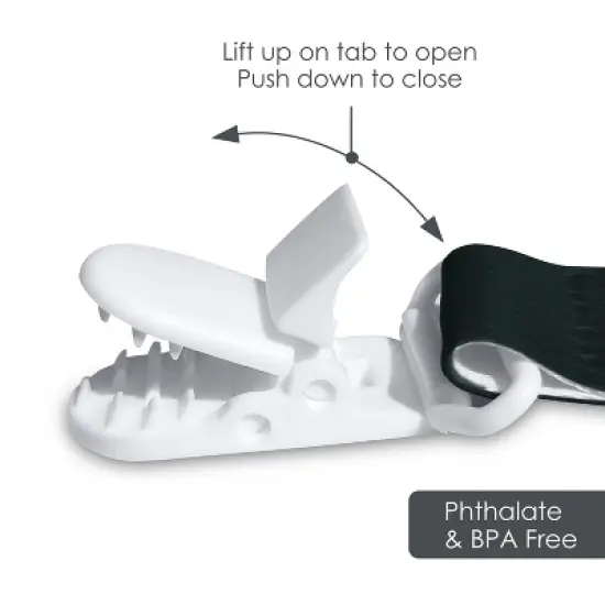 BabyFanatic Officially Licensed Unisex Pacifier Clip 2-Pack - NFL Green Bay Packers - Officially Licensed Baby Apparel image {4}