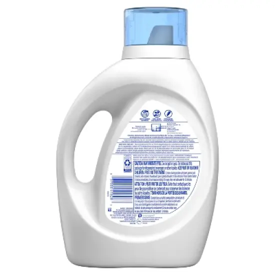 Tide High Efficiency Liquid Laundry Detergent - Free & Gentle image {3}