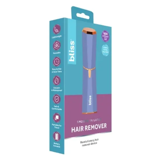 bliss XL Size Facial Hair Trimmer - Lavender image {5}