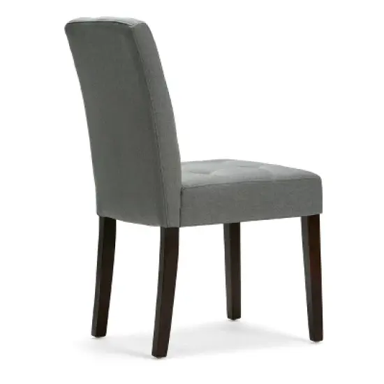 Set of 2 Jefferson Dining Chairs Denim Gray - WyndenHall image {3}
