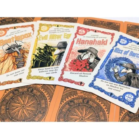 Pillbox Games Hex Effects Board Game: Creative Thinking, 10-20 Min Play, Includes Cards & Instructions for 2-8 Players image {3}