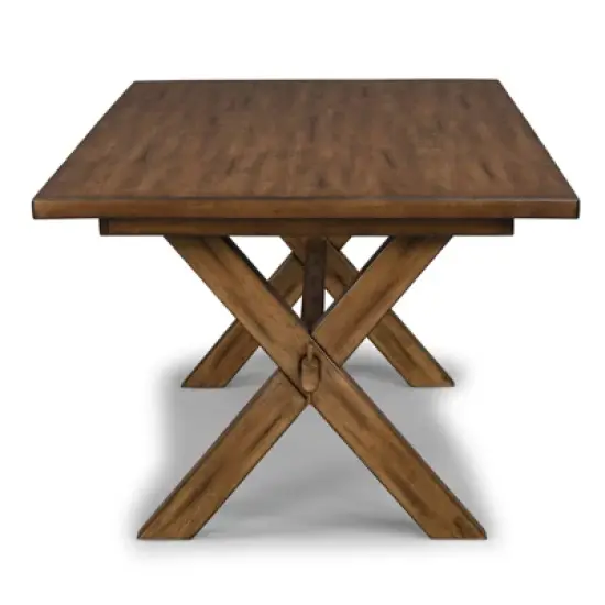 Sedona Rectangular Trestle Dining Table Toffee - Home Styles image {4}