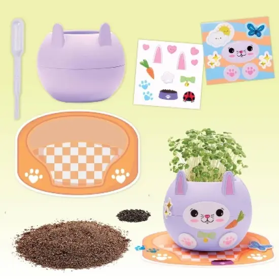 Creativity for Kids 2pk Plant a Pet Unicorn & Bunny Garden Art Kit image {2}