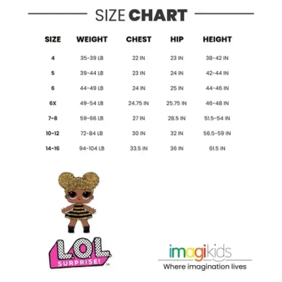 L.O.L. Surprise! Queen Bee Girls Mesh Dress Toddler to Big Kid image {5}