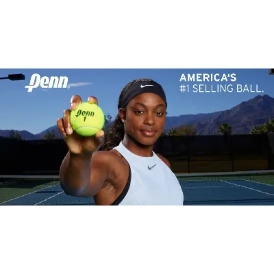 Penn Championship Extra Duty Tennis Balls - 3pk: Rubber Core, Plastic Shell image {2}