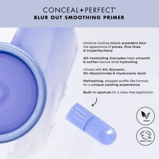Milani Conceal + Perfect Blur Out Smoothing Primer - 0.74 fl oz image {4}