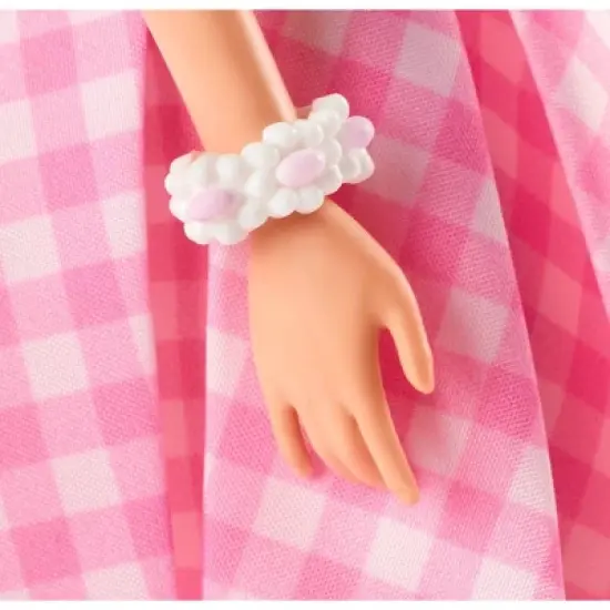 Barbie: The Movie Collectible Doll Margot Robbie as Barbie in Pink Gingham Dress image {3}