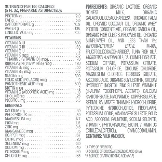 Happy Baby Organic Infant Formula Powder - Stage 2 - 22.9oz image {5}